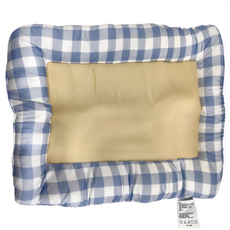 Danny Cool 寵物透氣睡墊 柔軟舒適 四周枕墊 防滑處理, 藍色, 1個