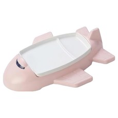 Hesii 飛機兒童餐盤 222, 粉紅色, 1個, 單件