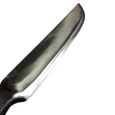 雙中自製8寸原住民山刀 圓型刀頭 全長37cm 露營刀具, 銀色, 1支