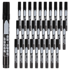 澳娃 速乾油性麥克筆, 黑色, 100個