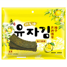 良澔 片烤海苔 柚子風味, 32g, 1包