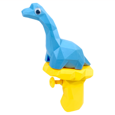 恐龍造型小水槍 腕龍 藍色 兒童戲水玩具, 1個