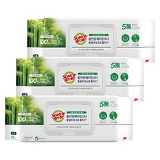 3M Scotch-Brite 百利 多合一小蘇打濕拖巾 加強版 25張, 3包