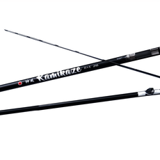 YUSHANG 漁鄉釣具 戰鬥筏 筏竿 釣竿 前打竿 戰鬥竿 神風戰鬥筏 195g, 黑色