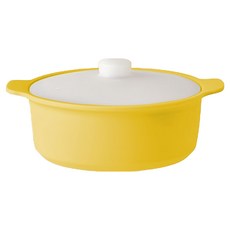 SiliPot 鉑金矽膠多功能加深蒸鍋 附蓋, 芥末黃, 1個