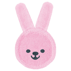 Mam Baby 兔子造型嬰兒口腔清潔指套刷 粉紅色, 39g, 1個