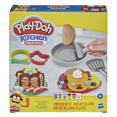 Hasbro 孩之寶 Play-Doh 培樂多 廚房系列, 翻烤鬆餅遊戲組, 1組, 255g