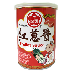 牛頭牌 紅蔥醬, 選用進口芥花油, 無動物油脂, 不添加防腐劑、人工色素, 360g, 1罐