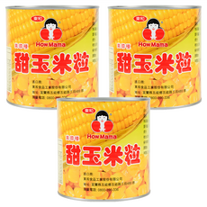 東和食品 How Mama 非基改玉米粒, 340g, 3個