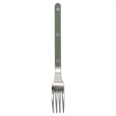 SABRE PARIS BISTROT 純色亮面 抹茶拿鐵 點心/蛋糕叉, 16cm不鏽鋼 壓克力製, 1支