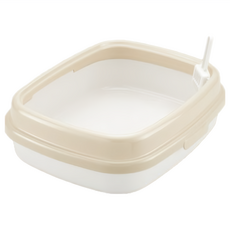 Richell 利其爾 卡羅貓便盆（大）, M, 米, 1個