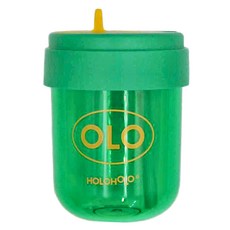 HOLOHOLO TONTON MINI 吸管杯（小）, 綠色, 300ml, 1個