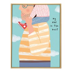 爸爸 畫作, 金色