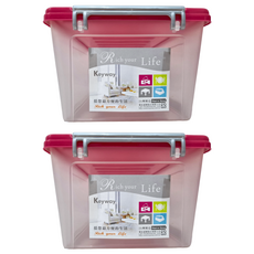 KEYWAY 聯府 掀蓋整理箱, 顏色隨機, 2個