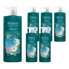 KERASYS 香氛潤髮乳 知性麝香, 600ml, 6瓶