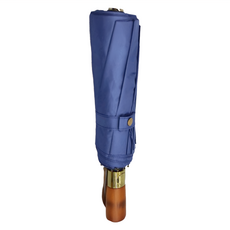 PUSH! 三折原木10骨黑膠遮陽全自動折疊傘