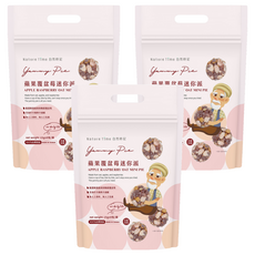 Nature Time 自然時記 蘋果覆盆莓迷你派, 120g, 3袋