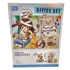 LoZ 積木玩具, 潮流打工人 奶茶續命 多色, 1盒