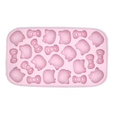 CHEFMADE 學廚 Hello kitty 冰格盒 矽膠冰格模 KT7111, 21.5 x 12.5 x 2.5cm, 1個