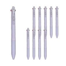 PILOT 百樂 Acroball BKHAB50EFLA 輕油3+1多功能油性原子筆 Set 10, 0.5mm原子筆+0.5mm鉛筆, 薰衣草紫, 1盒