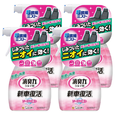 ST 雞仔牌 新車復活消臭力噴霧 天然消臭 除菌, 250ml, 4瓶