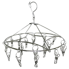 時尚不鏽鋼曬衣架 YS-0867, 圓型 銀色