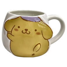 sun art 陶瓷蛋型馬克杯, 400ML, 布丁狗, 1個