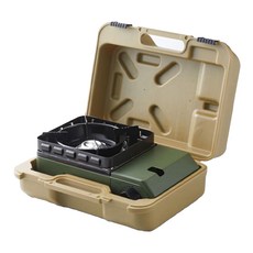 Iwatani 岩谷 戶外防風Jr.迷你磁式瓦斯爐 2.3kw 附外盒 綠色, 1個