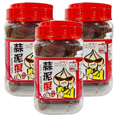 久品香 蒜泥狠豆乾 微辣, 350g, 3罐