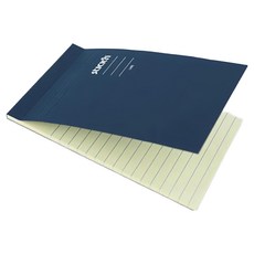 N次貼 筆記便條本 橫線款 63001 190.5 x 114.3 mm, 黃色, 50張, 6本