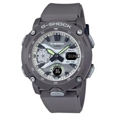 CASIO 卡西歐 G-SHOCK 綠光系列雙顯運動手錶 GA-2000HD-8A