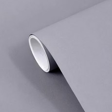 自黏防水PVC壁紙 保存期限十年, 60 x 300cm, 莫蘭迪藍灰