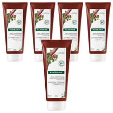 KLORANE 蔻蘿蘭 養髮強韌護髮素, 金雞納樹皮萃取 強韌髮絲 增強髮質, 向日葵籽油 提升頭髮彈性, 強健髮根 呵護頭皮, 經典草本木質香調, 200ml, 5條