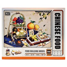 LoZ 積木 1391 圍爐煮茶 3歲以上, 美食拼盤, 1盒