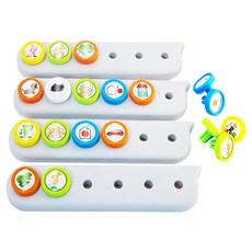 miniland 聽與說的故事製造組, 幼童詞性認知玩具, 西班牙原裝進口, 4-7歲適用, 1組