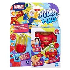Hasbro 孩之寶 Marvel 漫威 HYDRO PODS 決戰水鬥片 漫威水戰甲, 浩克毀滅者 紅色, 1組