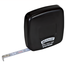 KUTSUWA 超薄捲尺 鋼捲尺 捲尺寬度6mm, 1個, 3.5m