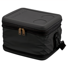 CAPTAIN STAG 鹿牌 長效摺疊保冷袋, 12L, 霧面黑, 1個