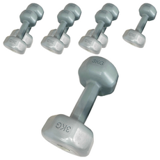 多彩小啞鈴 3KG/入 一組共2入, 8個