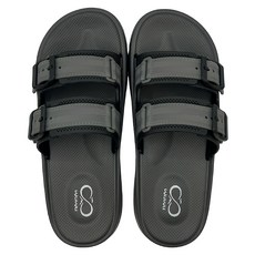 WUWU 冒險家雙帶厚底拖 MA072 41, 265mm, 灰色