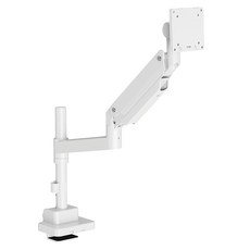 camelmount 單桿式 超高承重 高度可調 螢幕支架 PMA2XPW, 1個, 白色
