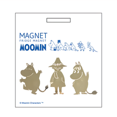 PlutoProdukter 嚕嚕米造型磁鐵 Set 3個 嚕嚕米好朋友, 金屬材質 3x5cm, 1組