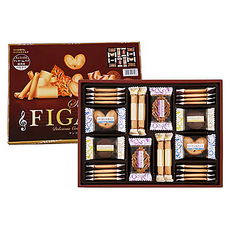 SANRITSU 三立製菓 費加羅綜合餅乾禮盒, 313.6g, 1盒