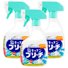 Mitsuei 廚房除菌漂白噴洗劑, 400ml, 3瓶