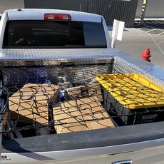 車頂行李固定網 4mm粗橡膠 黑色, 12 × 9m, 1個