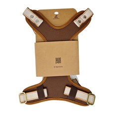 AUSKOMMEN. 奧斯克曼 X胸背帶, 咖啡色, L(50~80cm), 1個