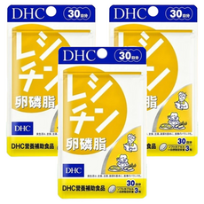 DHC 卵磷脂 30日份，萃取自大豆卵磷脂，維持健康提升記憶力, 90顆, 415mg, 3包