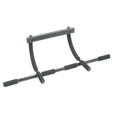 新型多功能門上單槓 平穩 易安裝, 98 x 47cm, 黑色