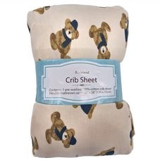 La Joie 喬依思 Rockland 大床床包 100%純棉, L(130x70cm), 暖暖泰迪, 1件