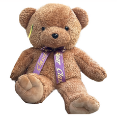 AllBeMine 歐比邁 大熊熊玩偶 台灣填充棉花 長毛柔柔熊 30吋 3歲以上, 1030019, 1個